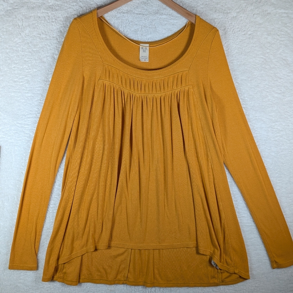 We The Free Golden Long Sleeve Top